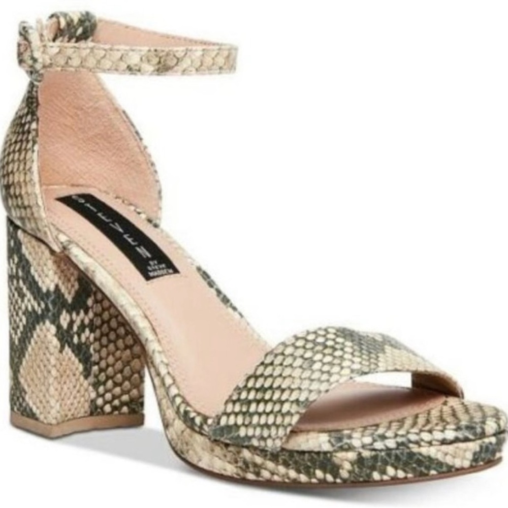 Steven by Steve Madden Platform Sandal with Ankle Strap